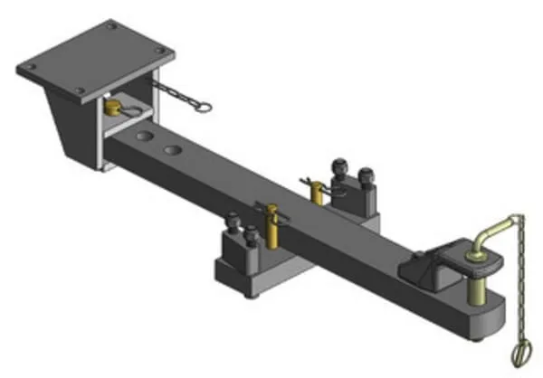 Drawbar NRS. Steyr CVT UNI