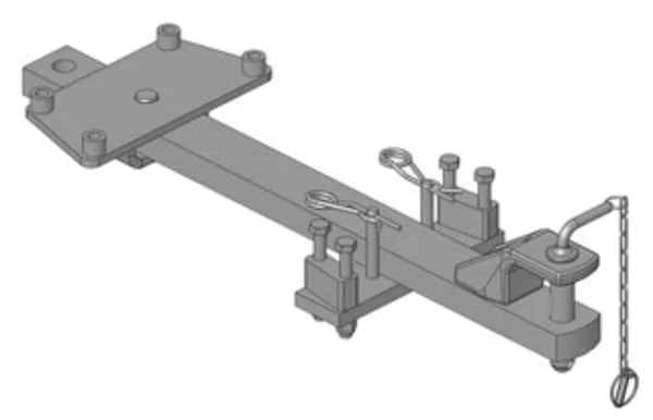 Drawbar NRS. Same Silver³ / Deutz Agrofarm TTV