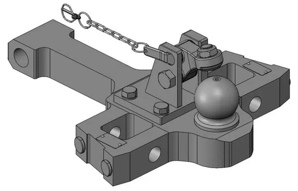 Heavy Duty Drawbar K80® MF Dyna-6 7719-7726