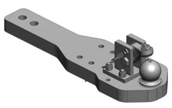 Heavy Duty Drawbar K80® Steyr CVT EcoTech 6130, 6145, 6160 4t