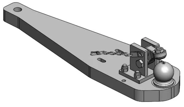 Heavy Duty Drawbar K80® Case Puma 185-240/ Steyr CVT 6185-6240 / NH-T7.270