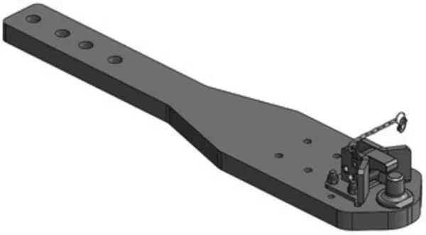 Heavy Duty Drawbar Pitonfix Case Magnum CVX 235-370 / NH T8.275-T8.420
