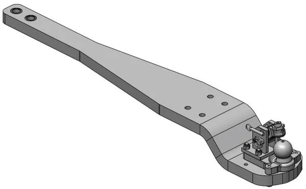Heavy Duty Drawbar K80® Cat. 4 suitable for John Deere 8R 8270R-8400R