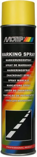Značkov. sprej (ruční) žlutý