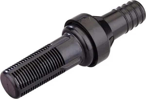 Patní ventil 1 1/4" černá