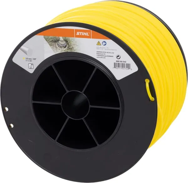 Struna do vyžínače kulatá Ø 3,0 mm x 271,0 m žlutá