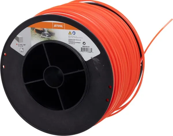 Struna do vyžínače čtvercová Ø 2,7 mm x 347,0 m