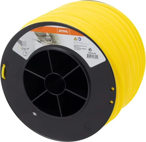 Struna do vyžínače čtvercová Ø 3,0 mm x 271,0 m