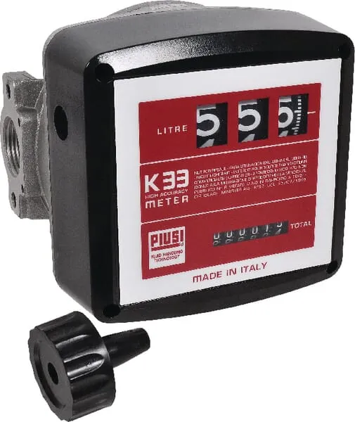 Počítadlo litrů, mechanické