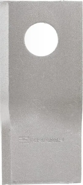 Nůž rotační sekačky rotace vlevo 105 x 48 x 3 mm; otvor Ø 19 mm; vhodný pro Niemeyer; 25 ks/bal.