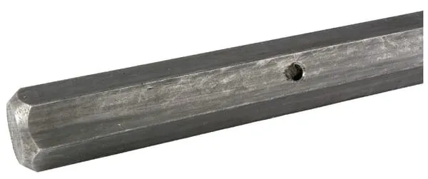 Šestihranná hřídel, délka = 1920 mm,