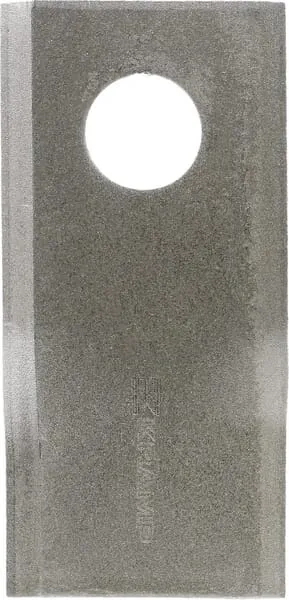 Nůž rotační sekačky rotace vlevo 100 x 48 x 3 mm; otvor Ø 19 mm; vhodný pro Claas; 25 ks/bal.