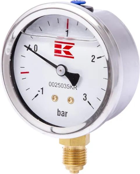 Manometr glycerín 1/4" 63 mm