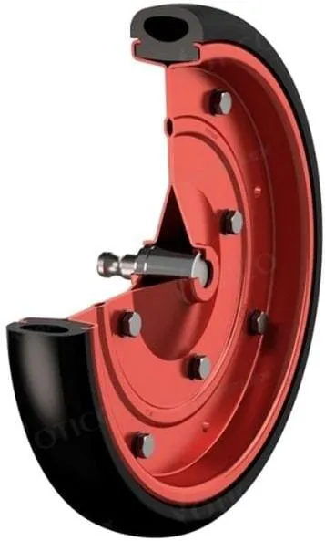 Přítlačná kladka 318 x 50 mm, s ložiskem