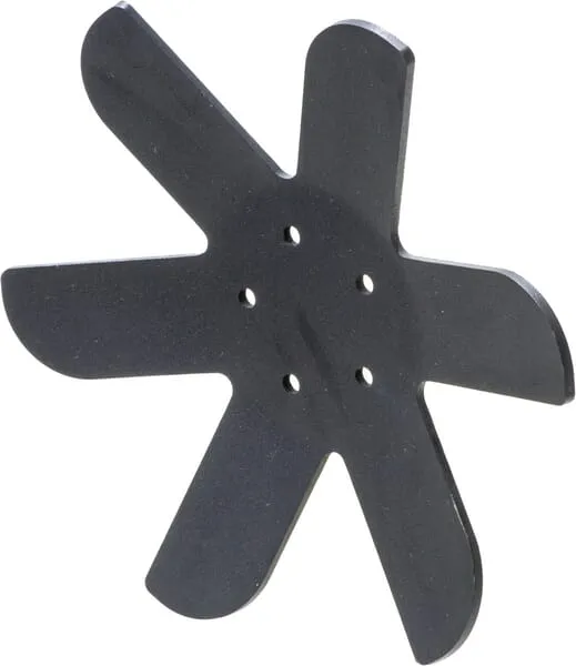 Rycí kotouč levý 460 x 8 mm, 5 otvorů