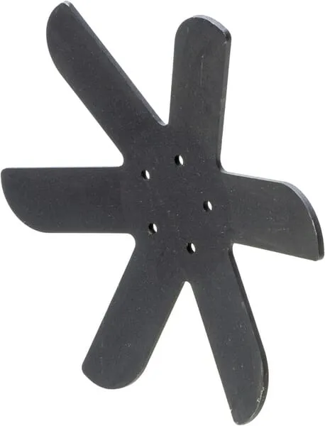 Rycí kotouč levý 520 x 8 mm, 5 otvorů