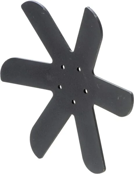 Rycí kotouč pravý 520 x 8 mm, 5 otvorů