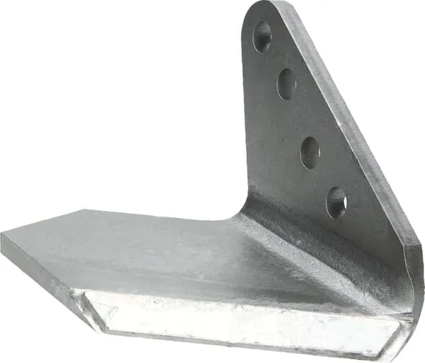 Křídlové radlice - zakřivené