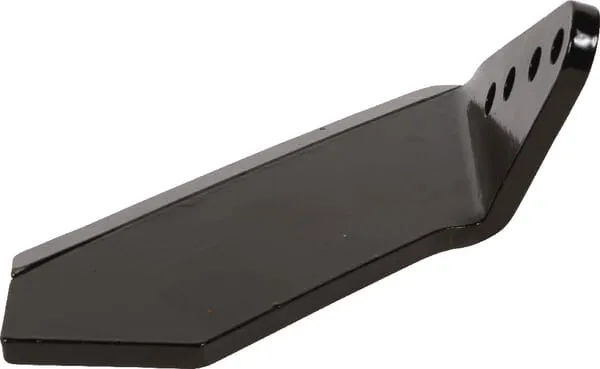 Křídlová radlice široká, levá, 4 otvory, karbidové desky