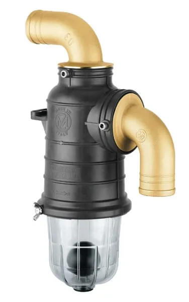 Zahnutý sifonový ventil MZ 0241