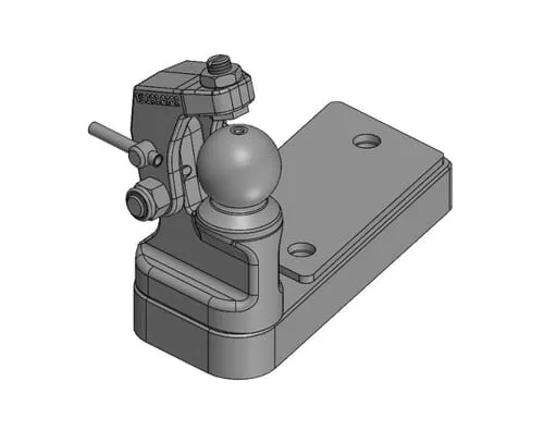 Nucené řízení K50® levé s přidržovacím zařízením pro 45-50 mm (HVLB I)