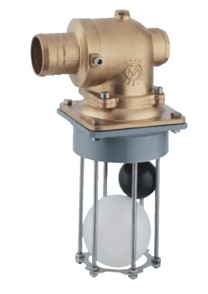 Přepadový ventil se dvěma kuličkami MZ