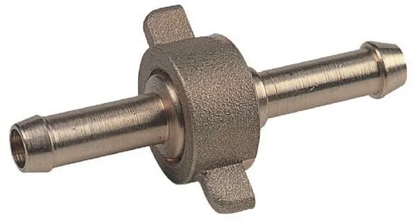 Dvojitá hadicová koncovka 10mm