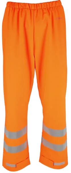 Kalhoty do deště Vechta, reflexní, strečové, oranžové, velikost 2XL