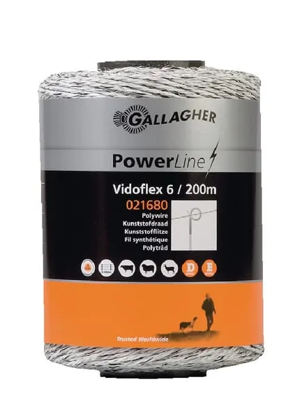 Vidoflex 6 200m bílý