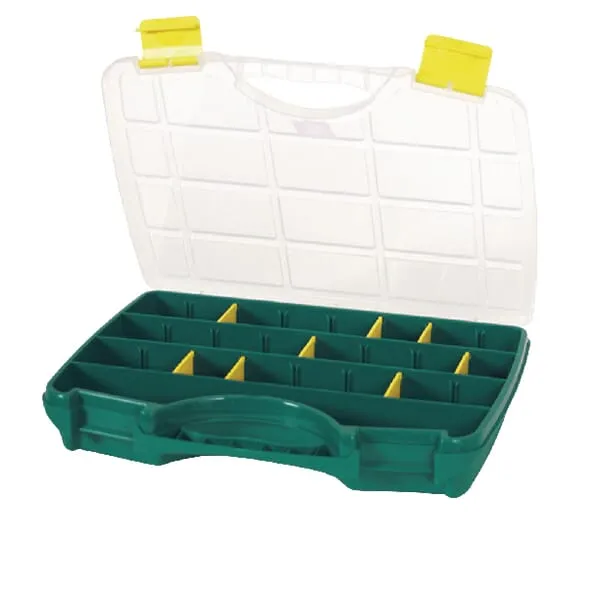 Organizér 238x312x51mm, zelený, polypropylen, Tayg