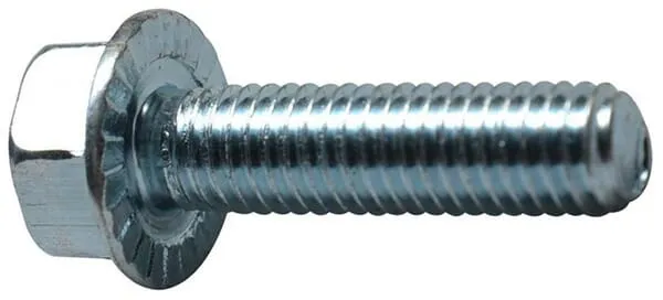 Šrouby DIN 6921T s rýhovanou šestihrannou hlavou, metrické 8.8, pozinkované