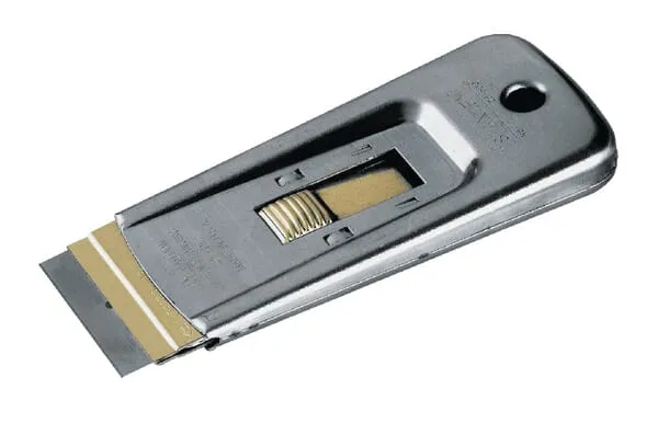 Stěrka na sklo kovová