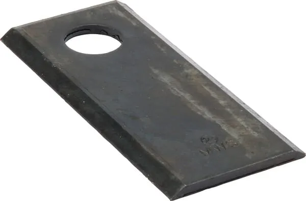 Nůž rotační sekačky rotace vlevo / vpravo 108 x 48 x 4 mm; otvor Ø 19 mm; vhodný pro Fortschritt