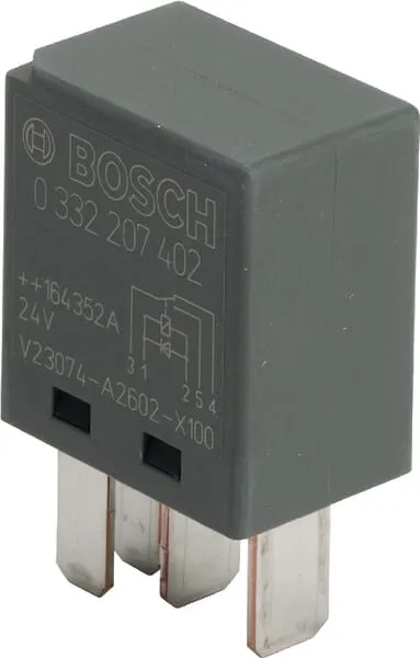 Mikrorelé, 24 V, 5 A
