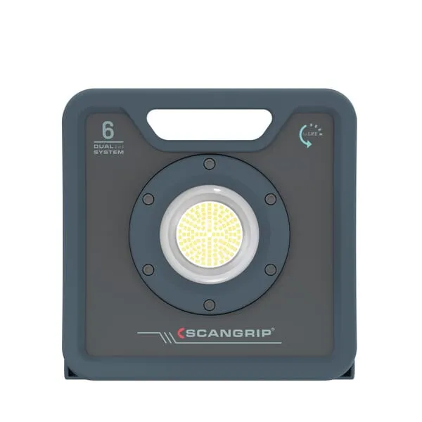 Odolné dobíjecí pracovní LED světlo LED se světelným tokem 6000 lumenů