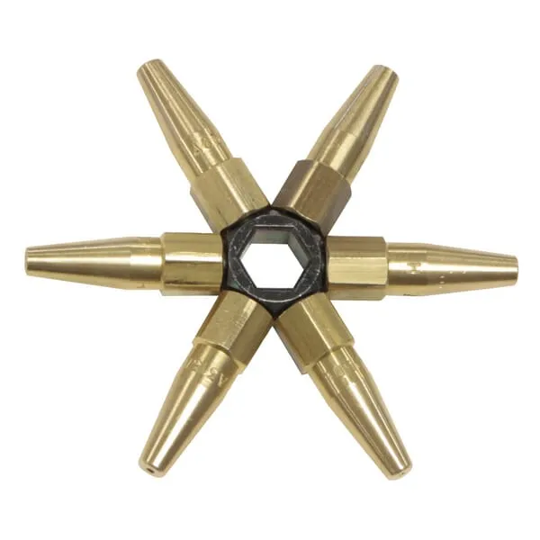 Plynové svařovací trysky (7 ks)