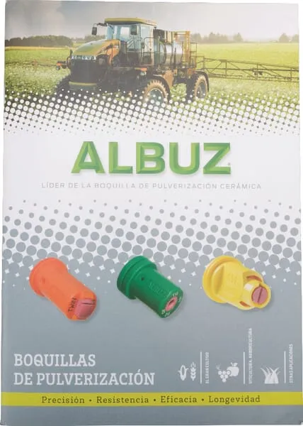 Katalog postřikovacích trysek (ES)