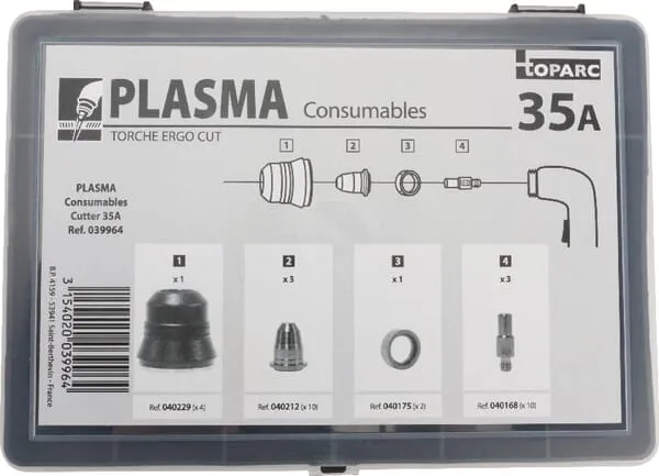 Krabička s elementy pro řezání plazmou Plasma 35K