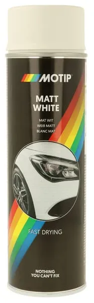 Lak bílý, matný, 500ml