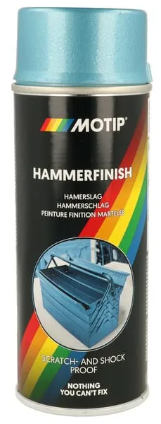 Kladívkový lak modrý 400 ml