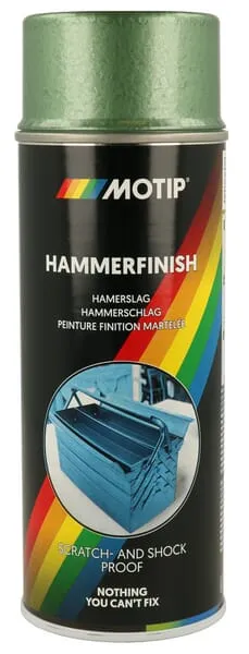 Kladívkový lak zelený 400 ml