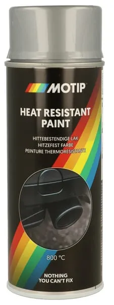 Výfukový lak stříbrný 800 °C