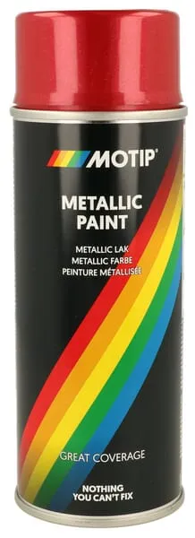 Metalický lak červený 400 ml