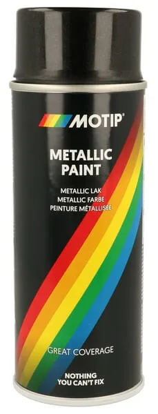Metalický lak černý 400 ml
