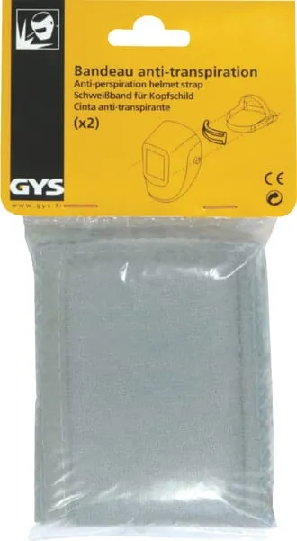 Antiperspirační pásky svářečské přilby GYS