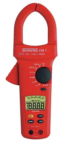 Digitální multimetr s proudovými kleštěmi CM 7