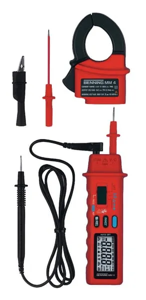 Digitální multimetr s adaptérem na proudové kleště MM 4