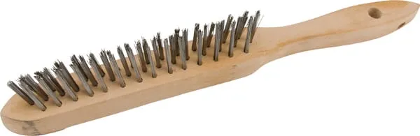 Ocelový kartáč, nerezová ocel, 3řadý