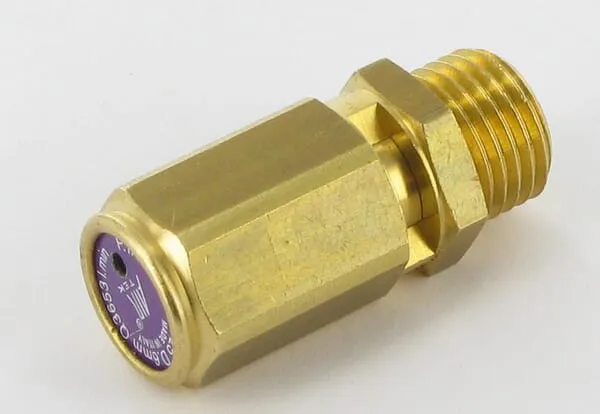 Bezpečnost. ventil G-1/4"-16,5