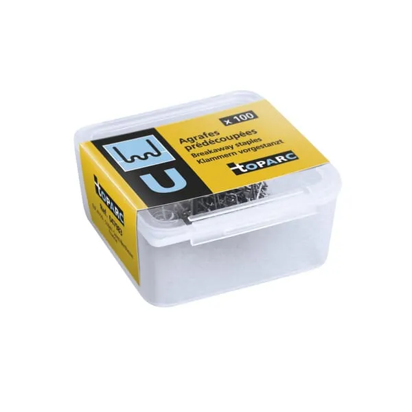 Sešívací svorky (U), 100 ks